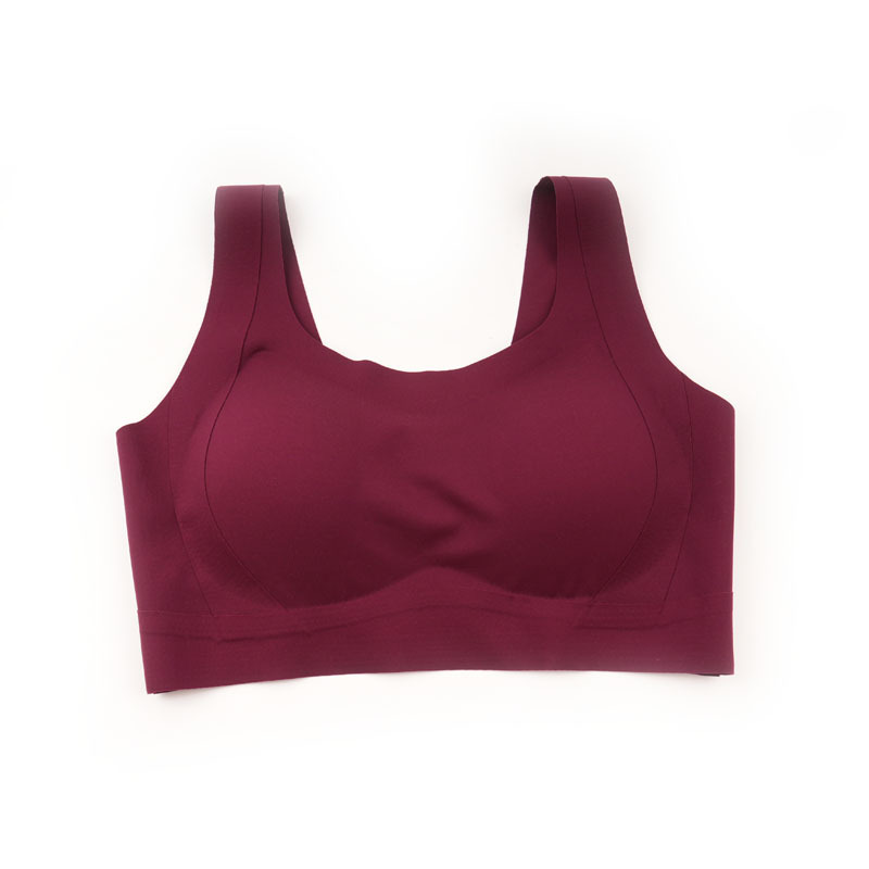 Sujetador Chendian, levantamiento, soporte, copa fija, sujetador de recolección sin costuras, ropa interior, tipo de ajuste de leche para mujer, transpirable y cómodo