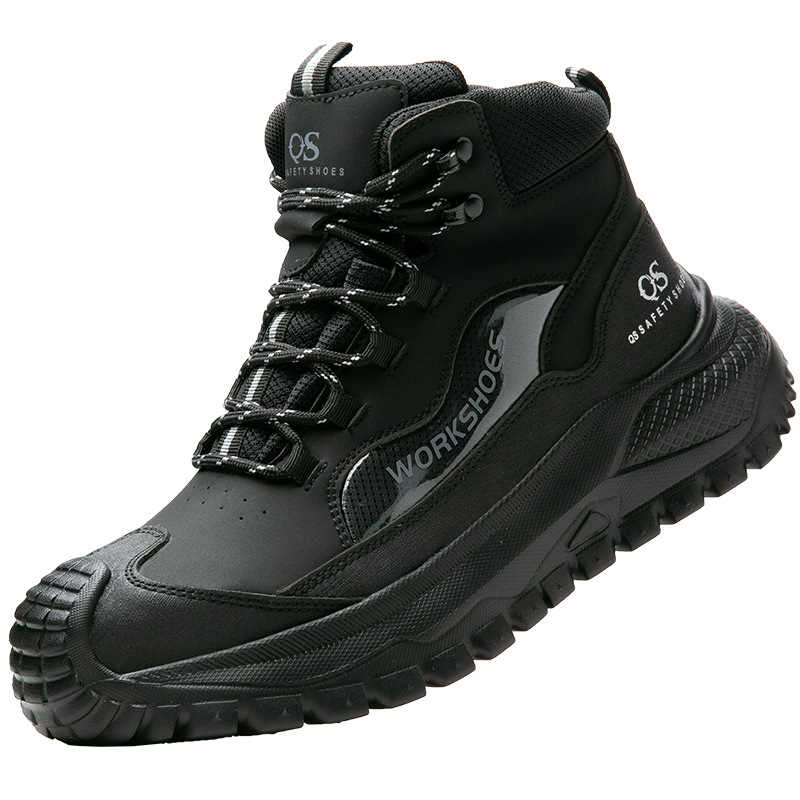 Zapatos de Seguridad Industrial para Hombre en Cuero de Microfibra Anti-impacto Anti-perforación Antideslizante para Trabajo image 6