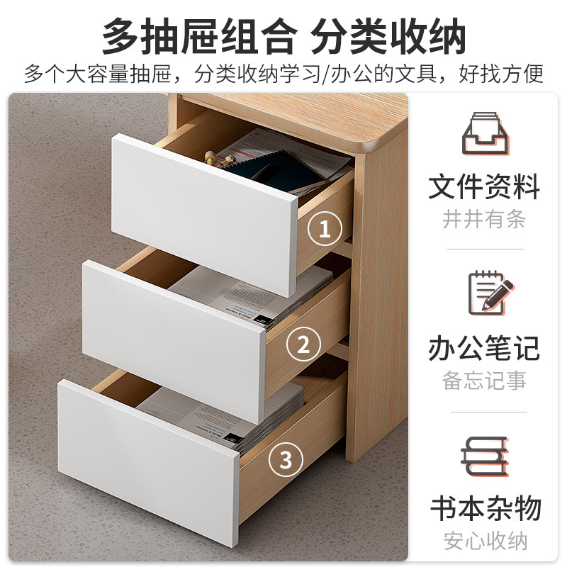 Escritorio para el hogar, simple y moderno, escritorio simple junto a la cama, escritorio de estudio para el hogar para estudiantes, combinación de mesa y silla para computadora de escritorio