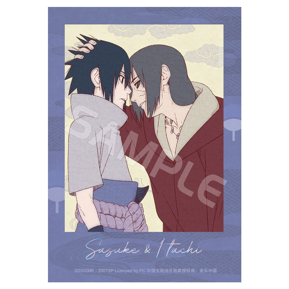 Портретная серия Stand-Up Art Card (Moriwan) Naruto, коллекционная серия 6.3×8.9 см