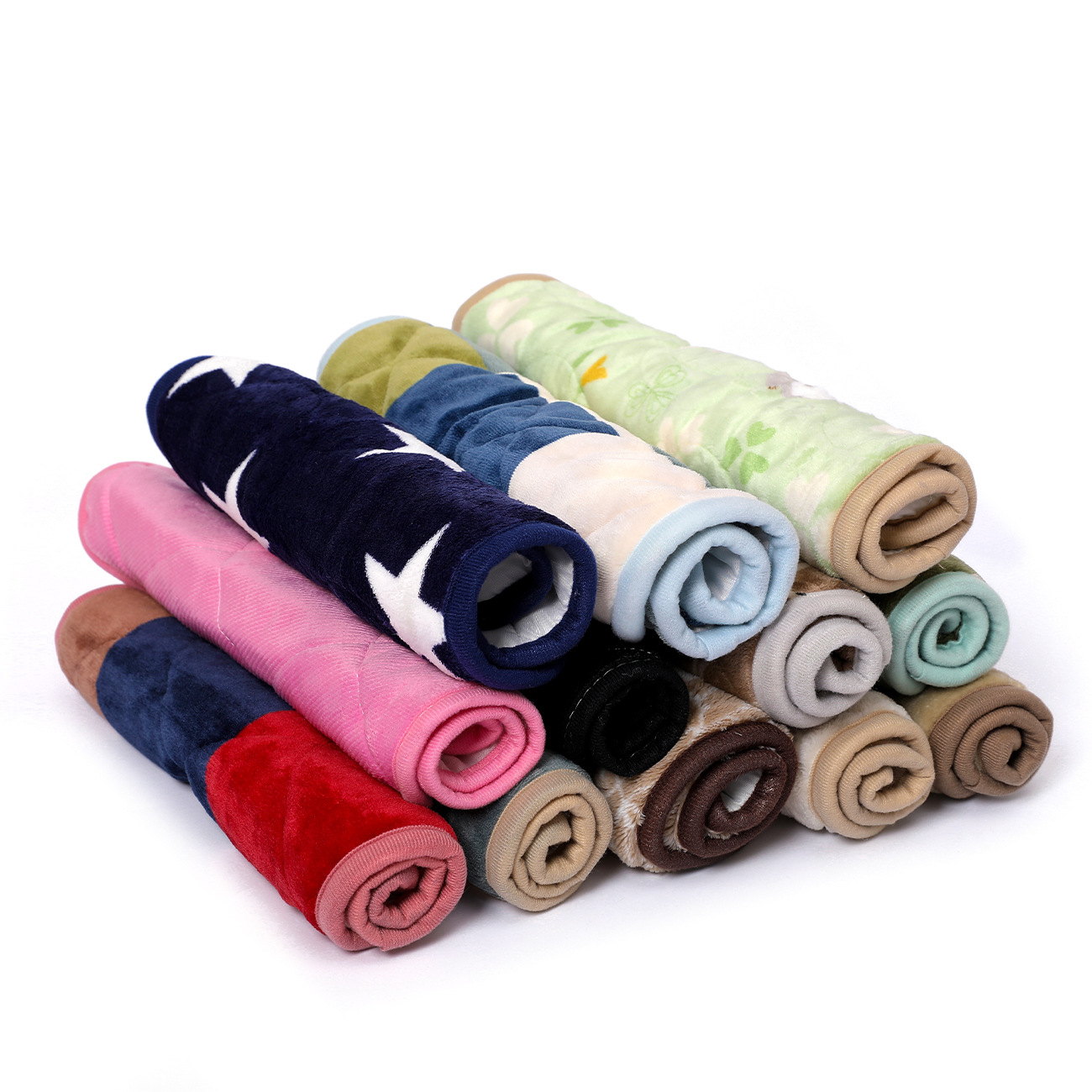 D fábrica al por mayor de impresión de dibujos animados de algodón caliente manta para mascotas de cuero Taobao al azar acolchado alfombra para mascotas