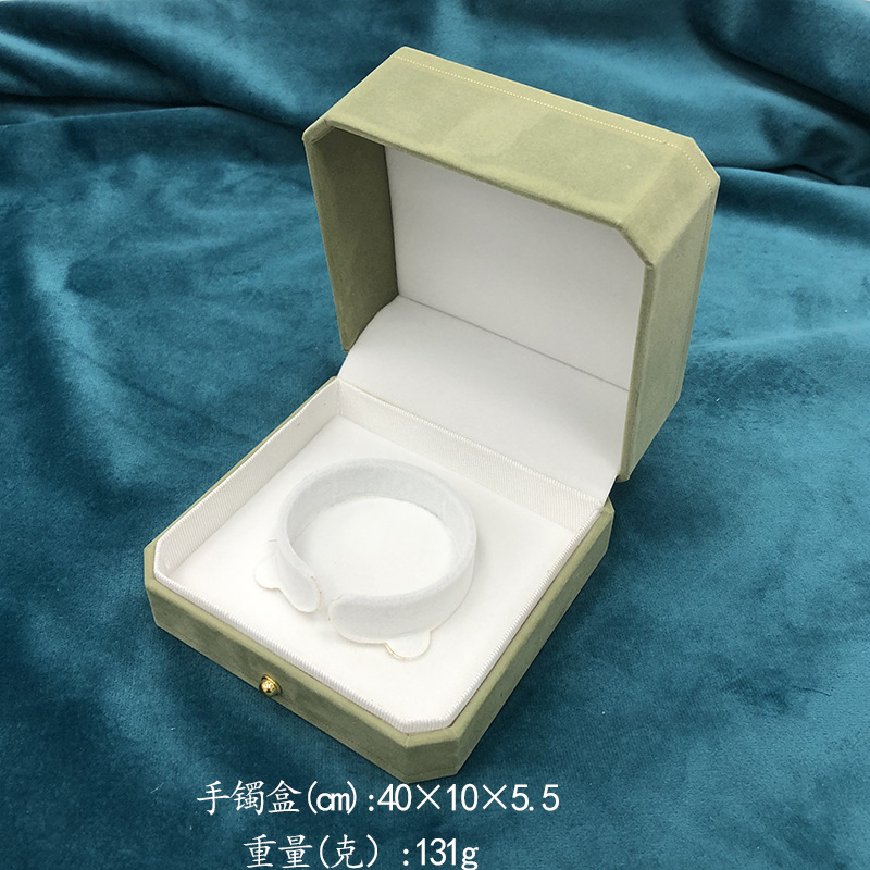 金ボタン八角形プリントアクセサリーボックス日本式レースアクセサリーボックスファッション真珠アクセサリーボックス指輪ボックスネックレスボックス