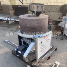 100型五谷杂粮石磨机 商用香油芝麻酱机 全自动谷子脱皮石碾机