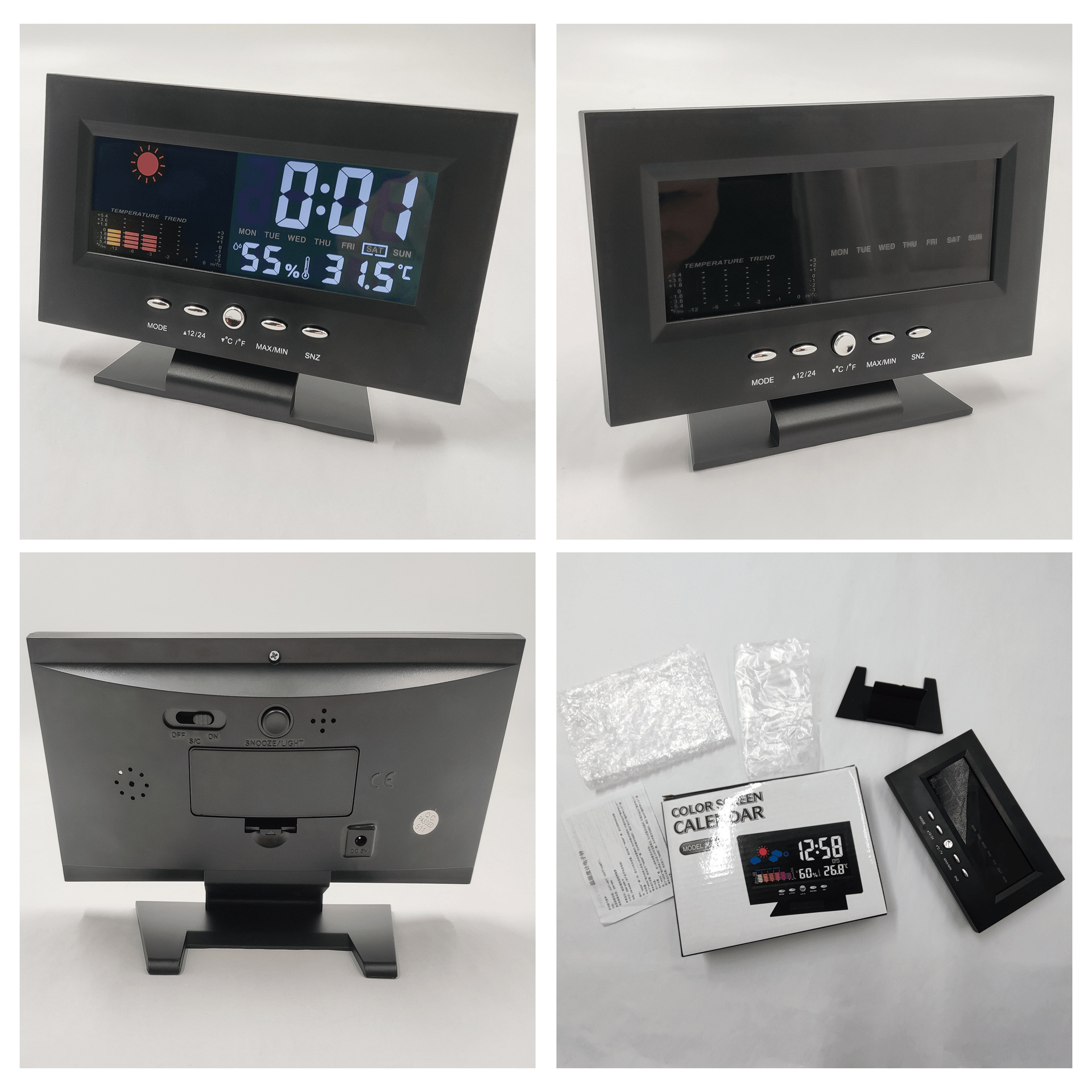 ���ܶ๦��ҹ����������������õ���ʱ�Ӵ�������̨������Ԥ����