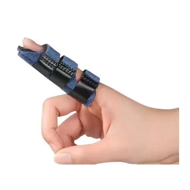 Dedo de fijación cubierta esguince de dedo final fractura de tendón lesionado abrazadera de niño respirable cubierta de dedo de estudiante