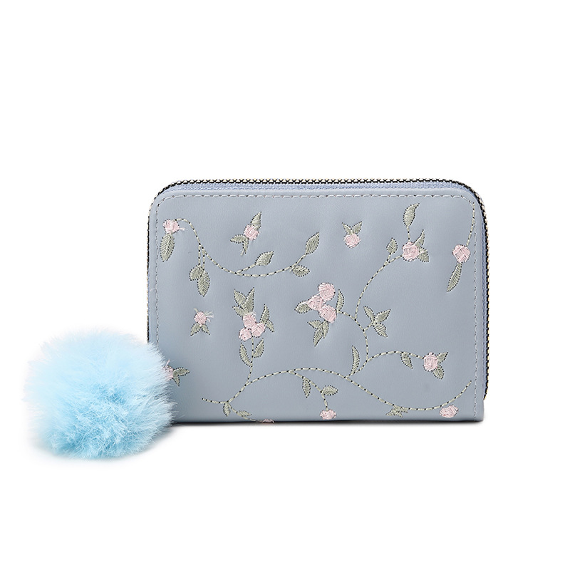 Unisex Flower PVC Zipper Wallets display picture 10