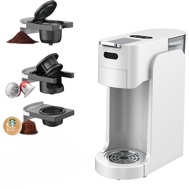 Cross-Border Export Multifunctional Coffee Machine Fully Automatic Capsule Coffee Machine Household Small Espresso Machine 20Bar