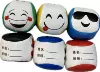 Smiling class leather sand bag