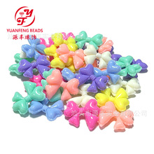 亚克力马克龙32mm气球飘带蝴蝶糖果色DIY手工饰品手机链挂件