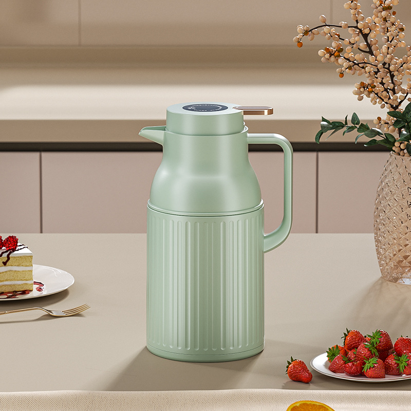 Intelligent Thermalulation Kettle Household Large-capacity Thermal Kettle Hot Water Kettle Red Gall Glass Inner Thermos