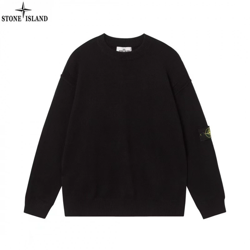 Высококачественная правильная версия нового casual вязаного пуловера Stone Island 24FW для мужчин и женщин, в одном стиле как для стрижек