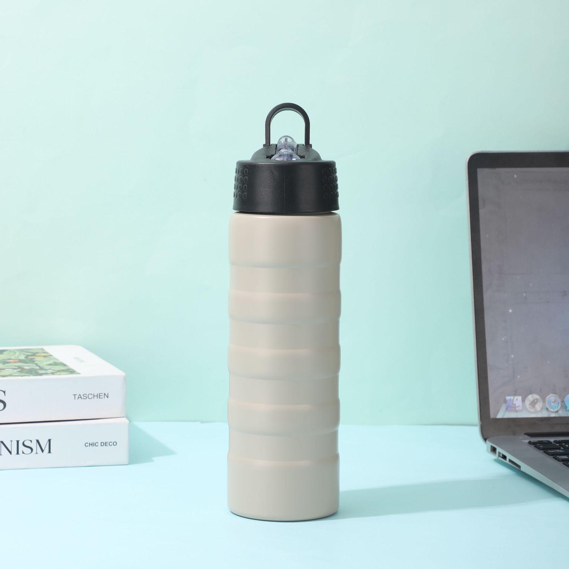 304 taza de vacío de acero inoxidable hogar simple botella de agua portátil al aire libre de viaje portátil deportes taza de agua fábrica al por mayor