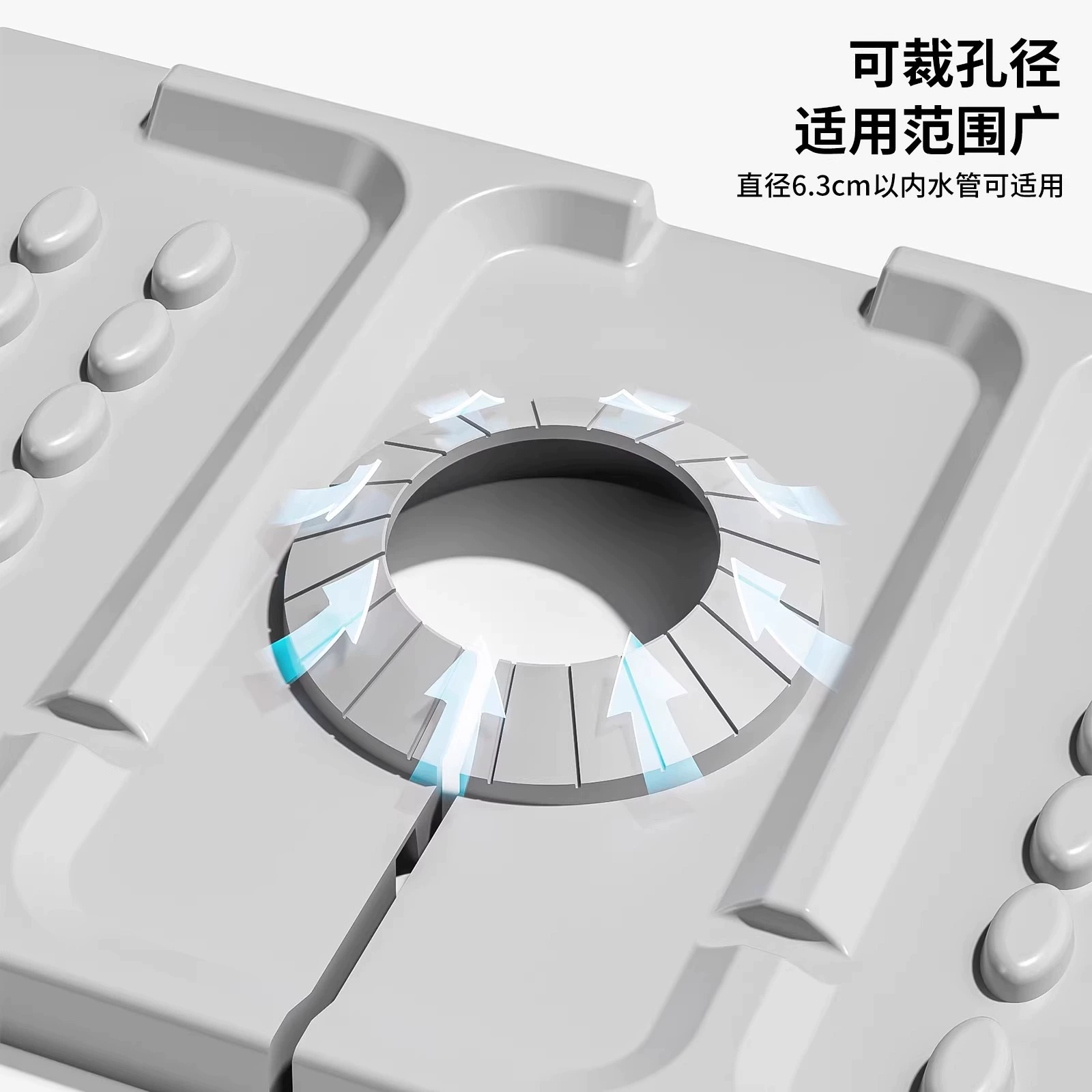 Silicone Foldable Drying Rack, Universal Waterproof Pad, Foldable Compact