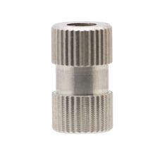 厂家加工滚花铜螺母注塑镶嵌预埋不锈钢内嵌螺丝帽盲孔M8螺帽定制