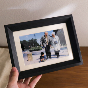 Nordic art photo frame table wholesale 5 6 inch 7 8 10 inch A4 A3 with cardboard stereo picture frame Photo Wall