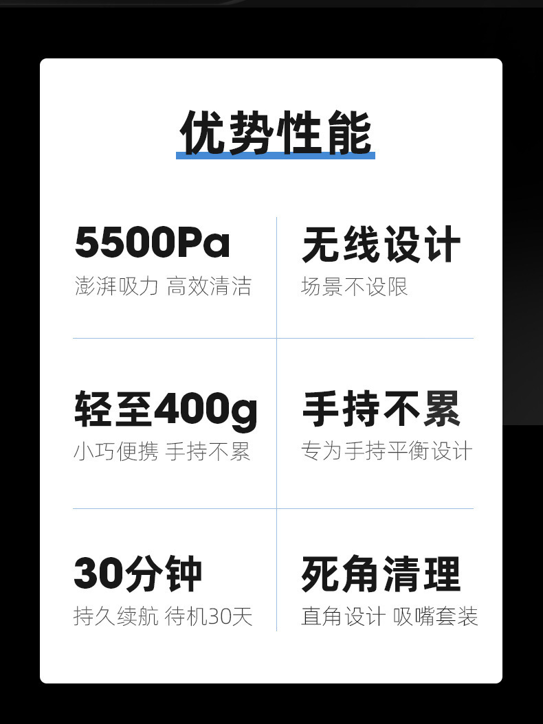 Vacuum Cleaner with Blowing and Suction Functions for Home Use, Desktop Cleaning, Wardrobe Cleaning, Rechargeable Handheld Blower, Car Vacuum Cleaner