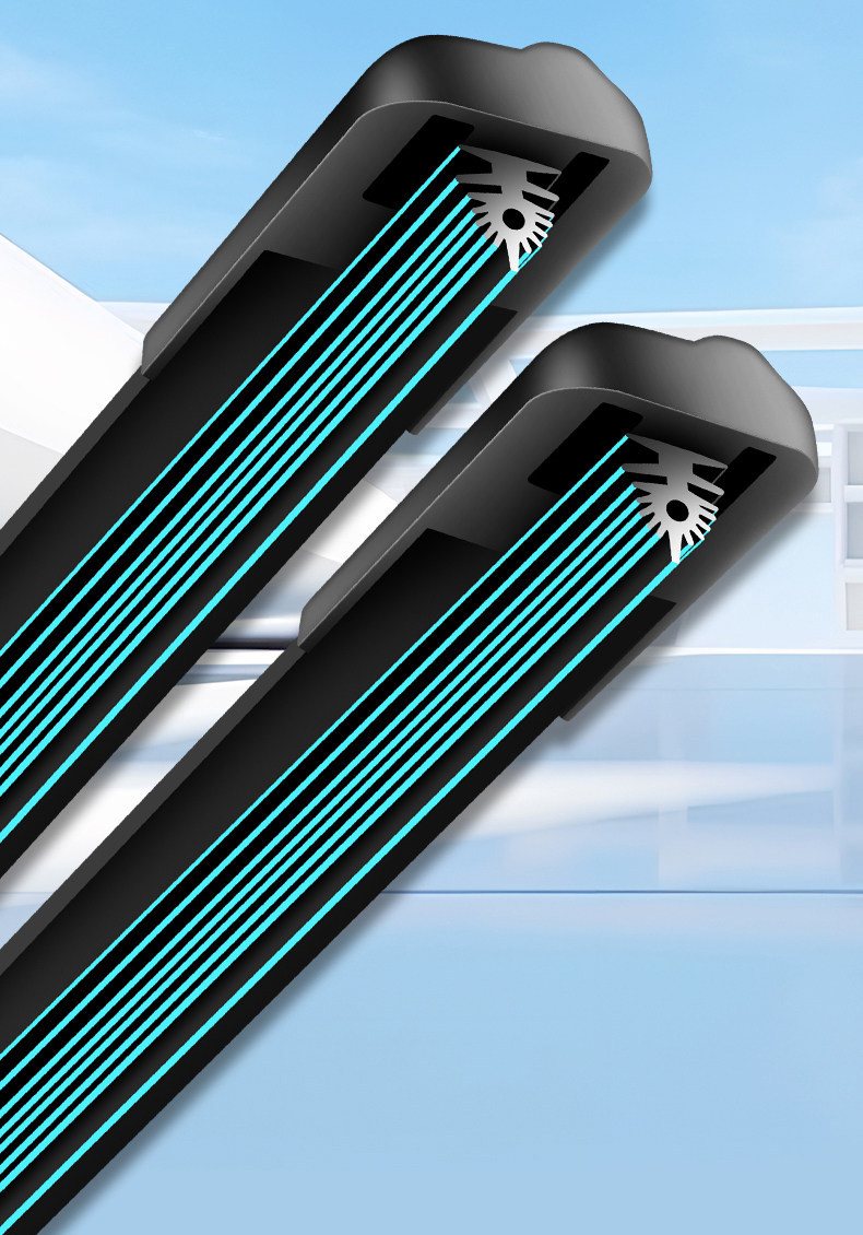 11-layer rubber blade wipers suitable for Audi Q5L/Q5, frameless, 202017 model, rear wipers, original factory