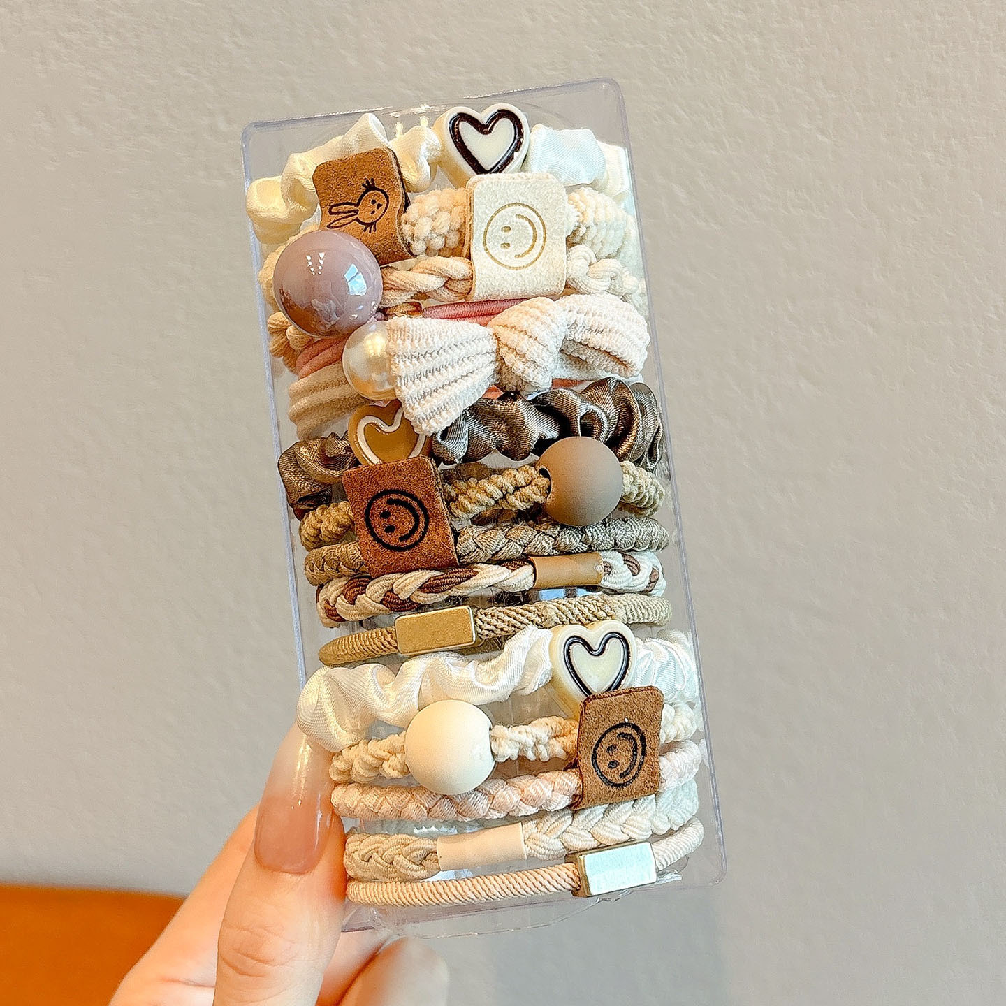 Coletero elástico sencillo de nuevo estilo 2026, banda para el pelo pequeña sin costuras para mujer, suave para el cabello, sujetador de cola de caballo.