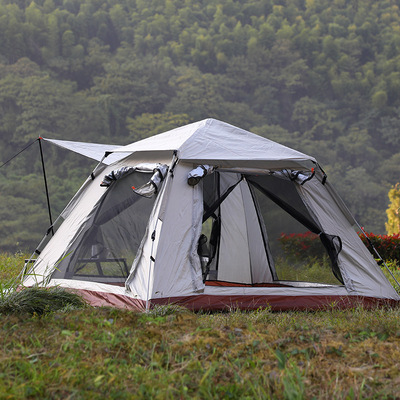 outdoors Tent Camp Rainproof fully automatic Bedroom Sandy beach Tent Field Sunscreen Camping Tent