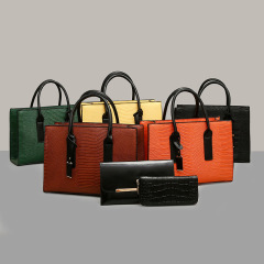 2023 new cross-border foreign trade women's bag European and American fashion mother-in-law bag women's three-piece set shoulder bag crossbody handbag women