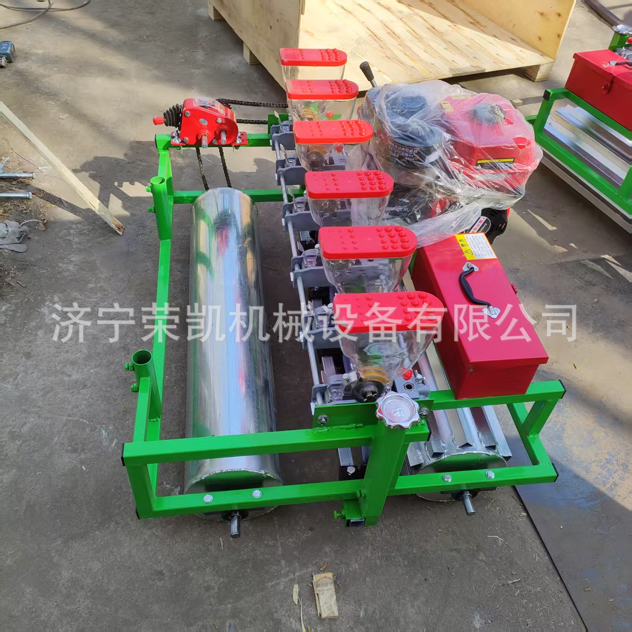 电动汽油蔬菜药材播种机 手扶车带播种机 手推萝卜洋葱油菜精播机