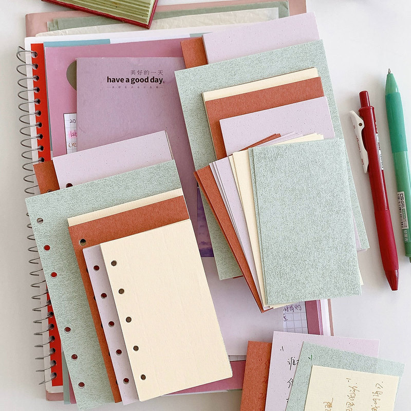 Sweetheart Guava Colored Paper M5 Paper Brick A6 Inner Page A7 Special Paper Art Paper Menu Printing Paper Handbook Loose Leaf Paper Sweetheart Guava Colored Paper M5 Paper Brick A6 Inner Page A7 Special Paper Art Paper Menu Printing Paper Handbook Loose Leaf Paper