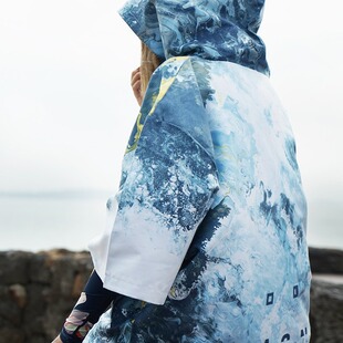 [Joint] Nu-June X AGNT Quick-drying Beach Towel Swimming Bathrobe Changing Cloak Diving Towel Clothes