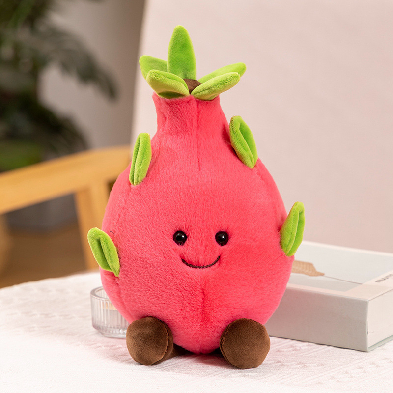 Jellyc transfronterizo simulación de muñecas de frutas y verduras juguetes de peluche divertidos muñecas adorables adornos comercio exterior al por mayor