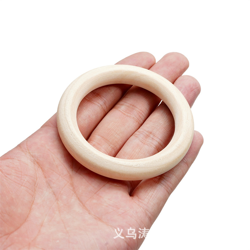 工場直売20-70mm新型木の円環diyアクセサリーアクセサリーのつり飾りのペンダントのカーテンの木の輪|undefined