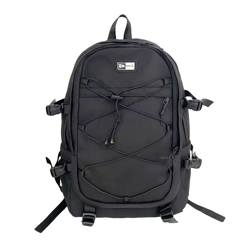 Nueva mochila casual de gran capacidad simple alta textura mochila de viaje multifuncional mochila de estudiantes a prueba de derramamientos