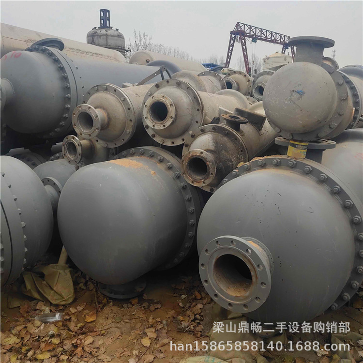 批发各种规格二手冷凝器  二手U型不锈钢冷凝器