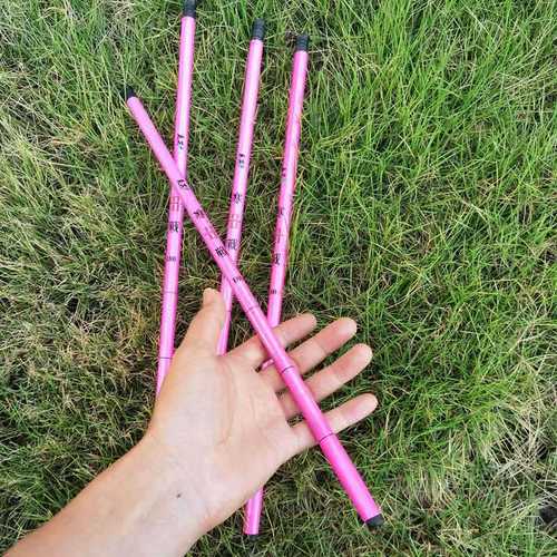 Short section fishing rod, pink light and hard small object fishing rod, mini hand rod, grouper stream rod, portable fishing rod wholesale