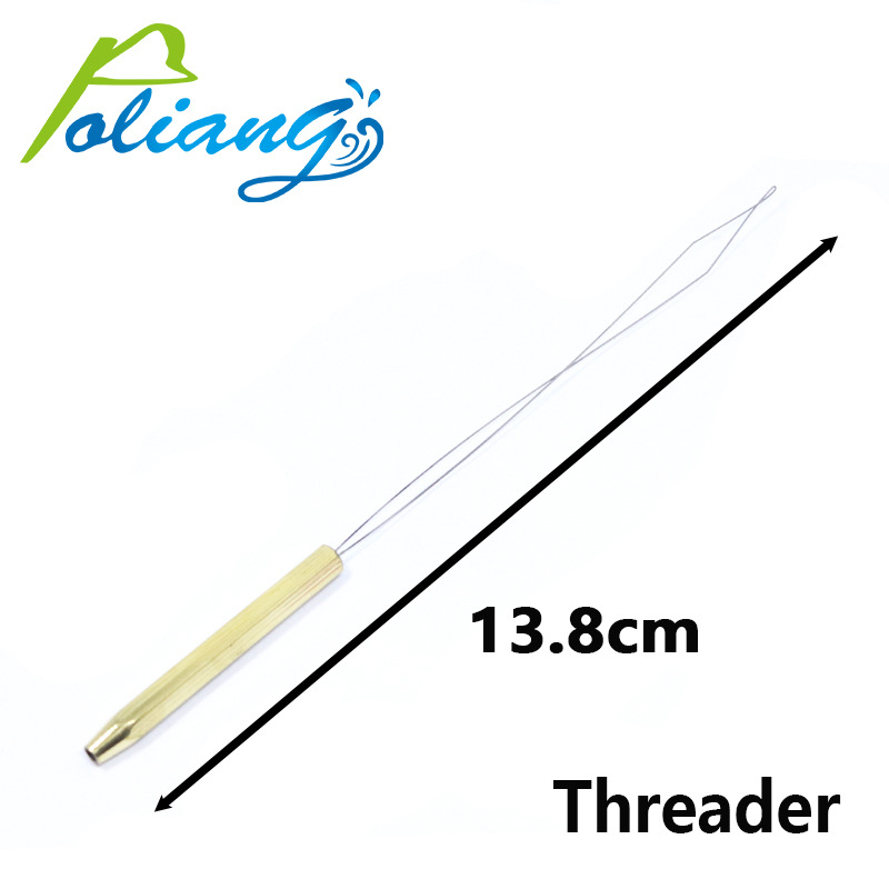 飞钓工具穿线器 绕线器绑制柄穿线工具 毛钩绑制工具 threader