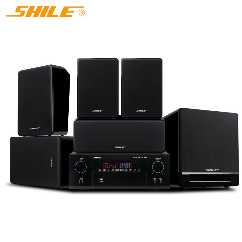 Lion Music Home KTV System 3D Sound Home Theater 5.1 HD Audio Video 480W Power Amplifier AV6612C