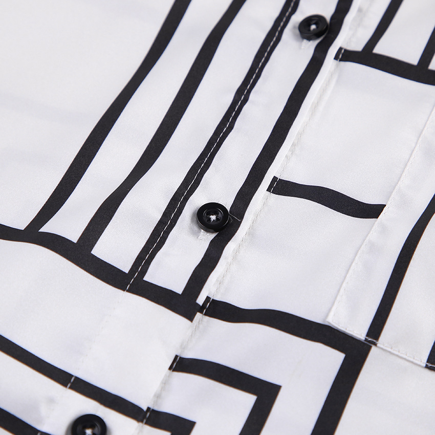 Women's Fashion Stripe Spandex Polyester Printing Pants Sets display picture 16