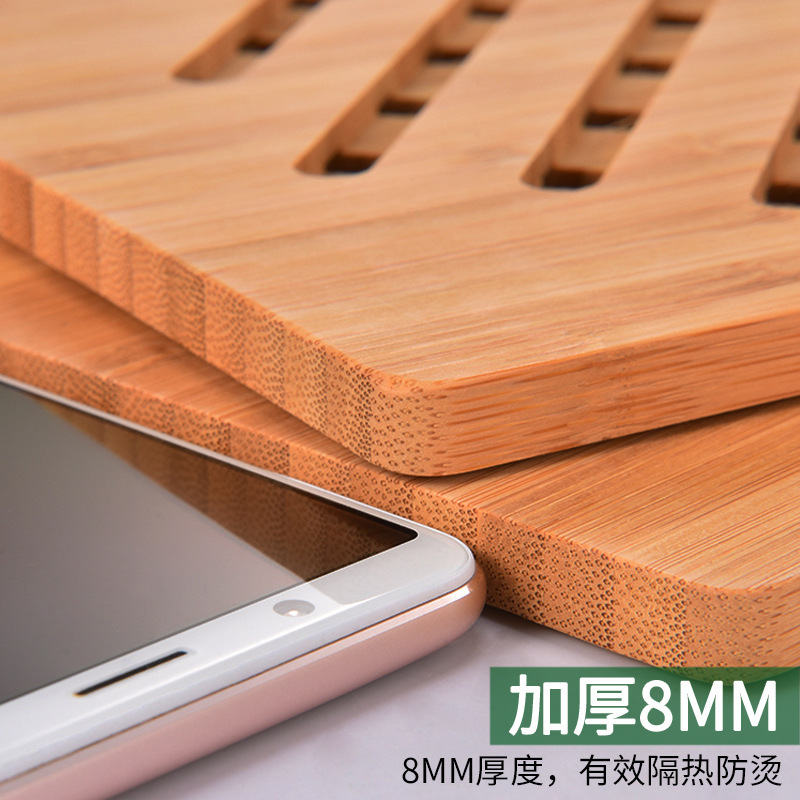 almohadilla de platos, almohadilla de mesa de bambú resistente al calor, almohadilla de platos de aluminio, almohadilla de platos domésticos, almohadilla de tazas a prueba de quemaduras