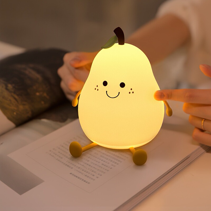 クロスボーダーのシリカゲルの七色のラケットは両用の小夜灯を挿します。|undefined