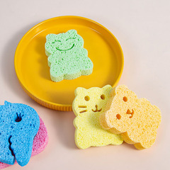 木漿海棉洗碗塊家務清潔百潔布吸水吸油廚房懶人抹布洗碗布批發