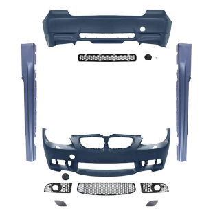 Suitable for 06-13 Bmw 3 Series Two-Door E92E93 Modified M3 Front Bumper, Rear Bumper, Side Skirt, Center Grille, Large Surround Kit