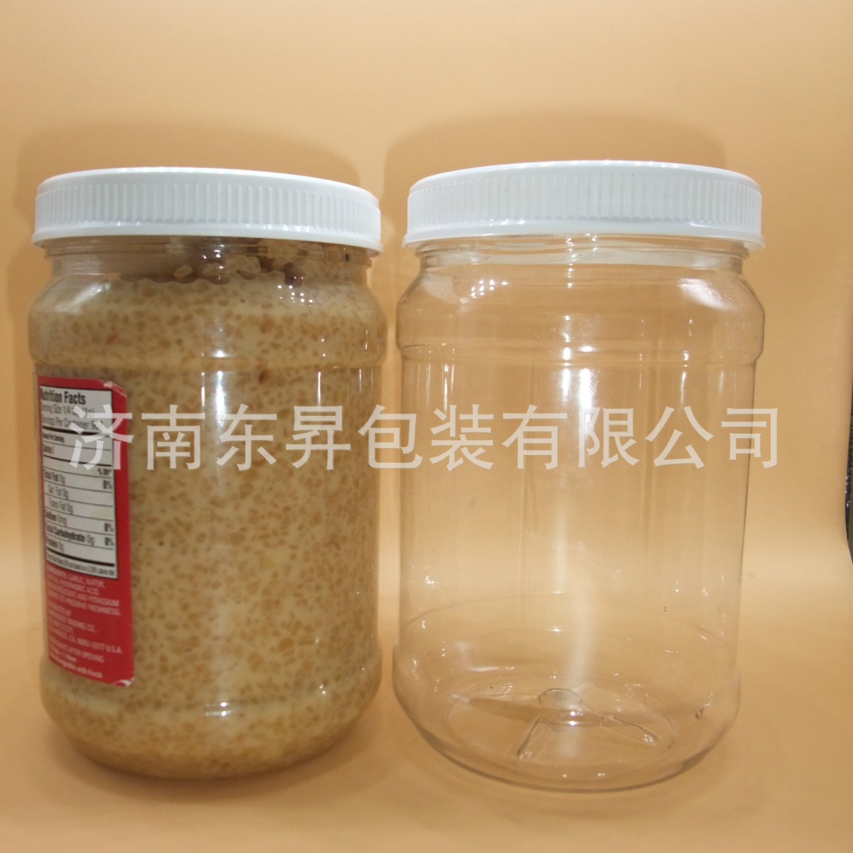 厂家销售塑料瓶 大口径瓶蒜酱瓶 透明瓶 pet瓶 干果瓶PP大盖