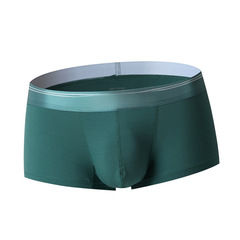 SUGOIDAN Men's Modal Sexy Straight Leg Low-Waisted Tight Sport Breathable Four-Panel Underwear