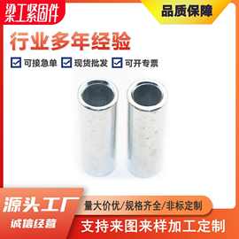 厂家直销 冷镦轴承套管 圆柱空心套管 毛坯紧固件连接件圆套管