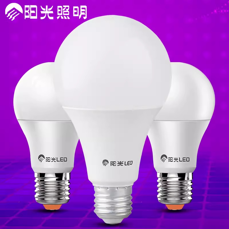 Iluminación solar nueva bombilla LED E27 tornillo 13w18w30w40w bombilla de ahorro de energía lámpara de lámpara de luz blanca
