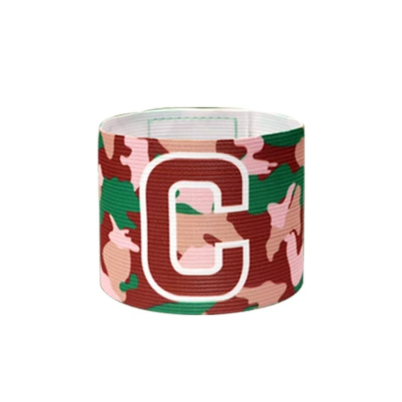 Fabricante al por mayor brazalete de capitán de fútbol velcro envuelto brazalete elástico de la Copa del Mundo brazalete de fútbol personalizado