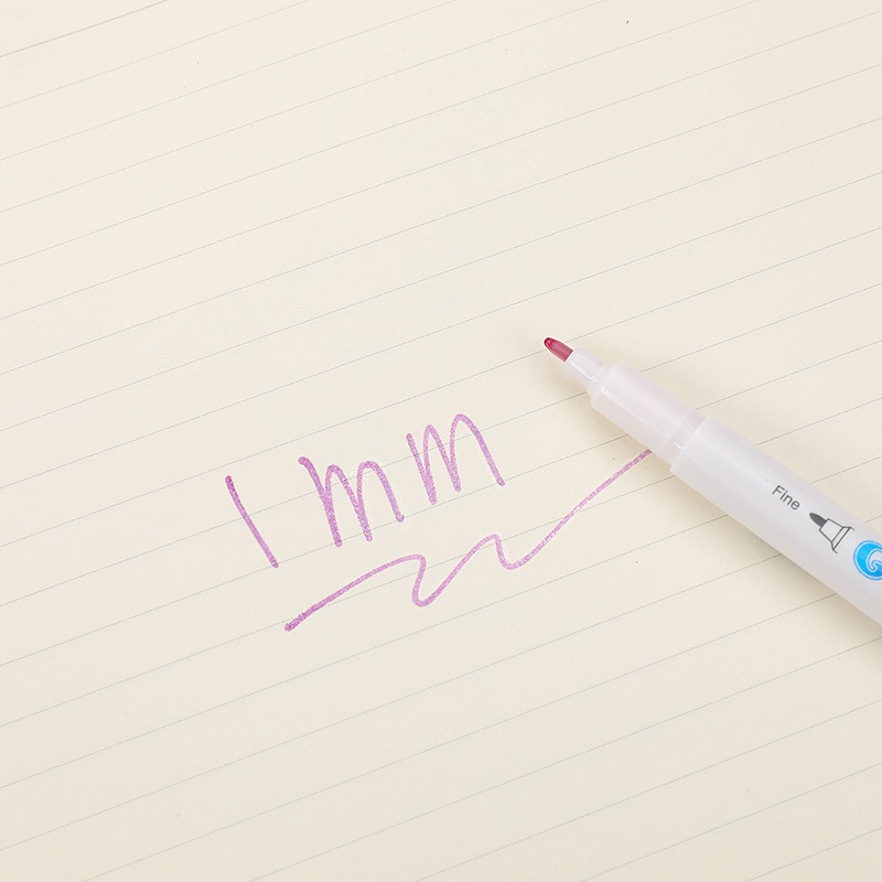 Guangna 6620 flash 1mm a base de agua de color caramelo resaltador traje 12/24 color DIY diario tarea rotulador