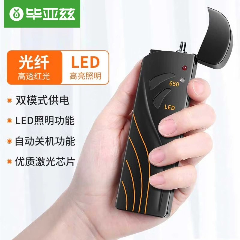 Biaz мини-оптическое волокно 10 км 15 км ручка с красным светом перезаряжаемая 15 МВт светопрозрачная ручка FTTH Оптическое волокно