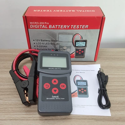 MICRO-200 Pro battery conductance tester multi-language battery detector (Avtomobil diaqnostika alətləri) - micro-200-pro
