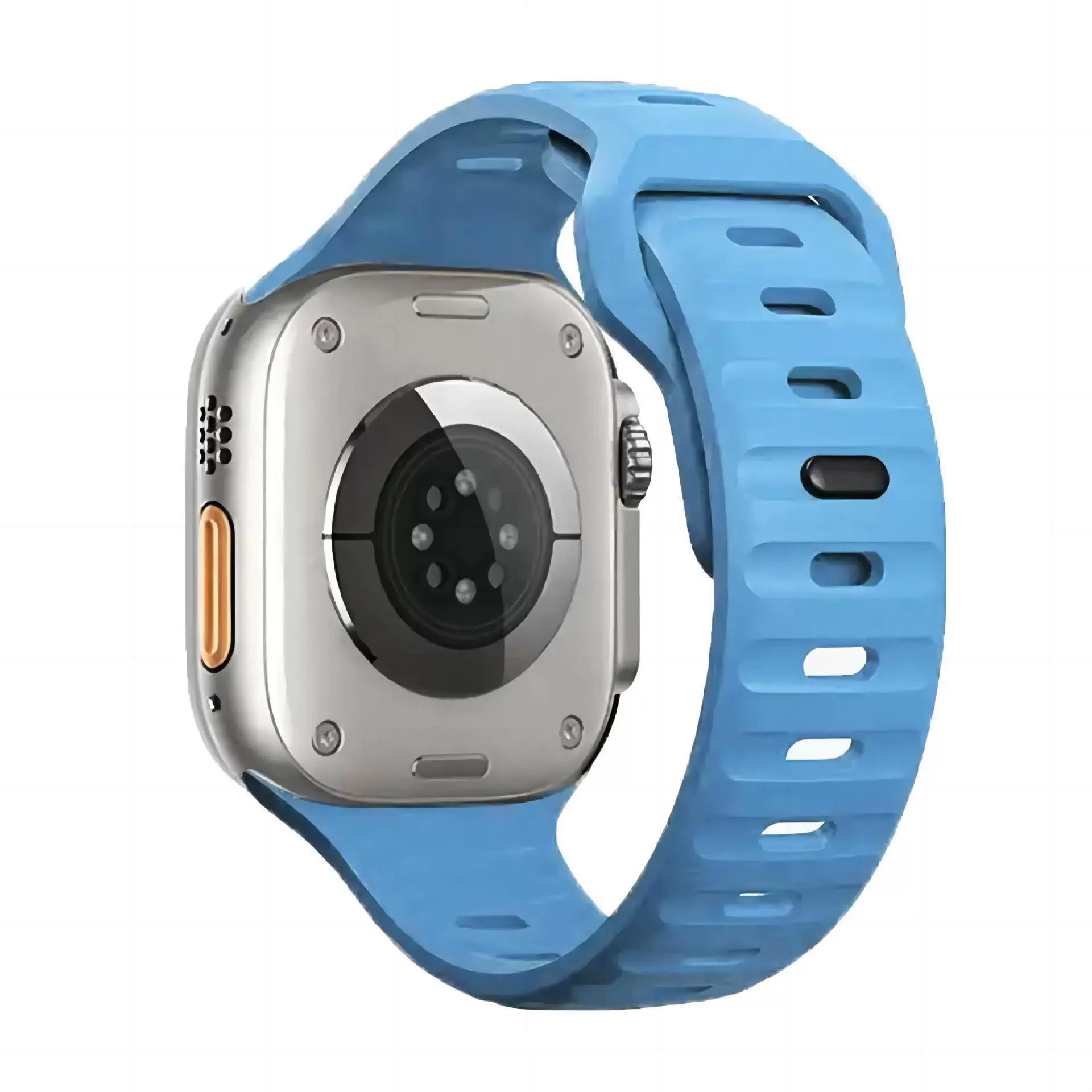 Силиконовый ремешок для Iwatch, новая спортивная модель с квадратной пряжкой, для Apple SE/8/Ultra, силиконовый ремешок для Apple