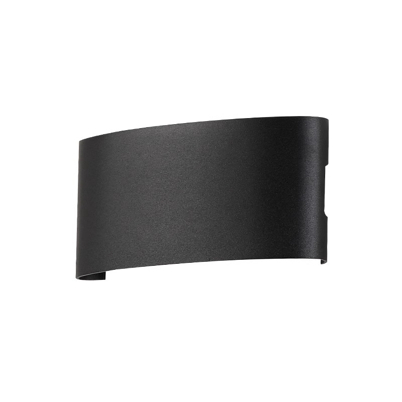 Led balcón impermeable pasillo lámpara de pared ultrafina escalera pasillo foco superior e inferior KTV color lámpara de pared de una sola cabeza lámpara de noche