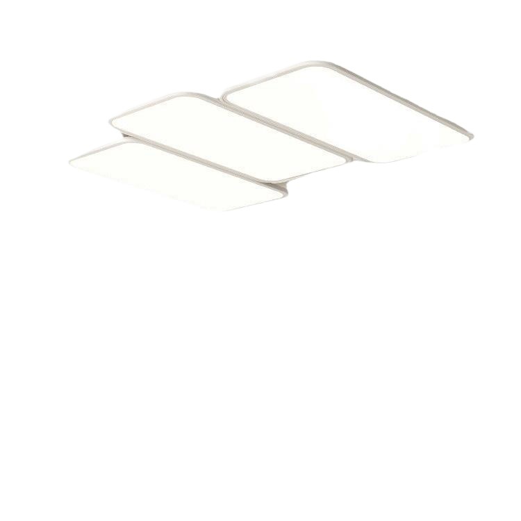 2025 lámpara de techo de la sala de estar moderna y simple atmósfera de espectro completo de protección de los ojos luz principal del dormitorio lámpara de teclas de piano